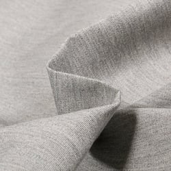 Tissu Toile extérieure uni Grande Largeur Dralon Gris chiné