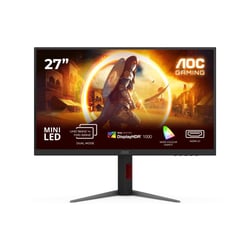 AOC G4 U27G4XM écran plat de PC 68,6 cm (27) 3840 x 2160 pixels 4K Ultra HD LED Noir, Rouge