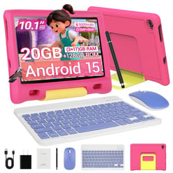 Tablette enfant KOTSREN Android 15 - Rose - 10,1 pouces