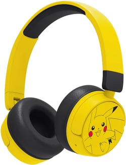Casque sans fil BMD - Pikachu Pokémon - Similicuir - BMDPK1315 - Multicolore, Jaune - 300 x 350 x 125 mm