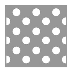 Pochoir Polka dots, 30,5x30,5cm, 1pce.