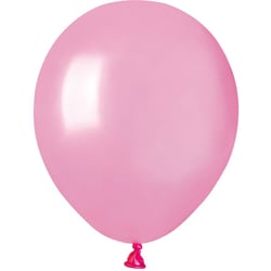 50 Ballons Rose Nacré Ø13cm