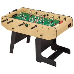 KANGUI Baby-foot pliable - Barres télescopiques - Robuste - 2 à 4 joueurs - 3 Balles liège inclues