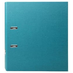 Classeur à levier Prem'Touch OfficeByMe dos 80mm - Bleu canard - x 10 - Exacompta
