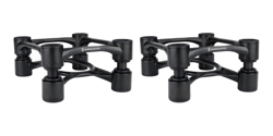 IsoAcoustics Aperta Noir - Pied Isolant pour Enceinte Bibliothèque (la paire)