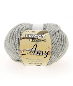 Fil à tricoter Tricot Boutique AMY - Distrifil Gris (19)