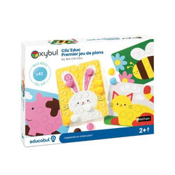 Clic Educ premier jeu de pions Oxybul - Made in France