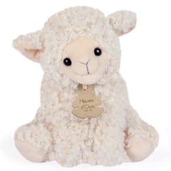 Peluche Agneau beige 20 cm - Histoire d'Ours