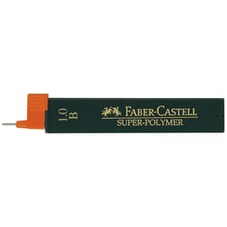 Mine graphite - Porte-mine - 1mm - B - Gris - Etui de 6 mines - Faber-Castell