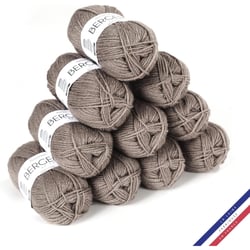 10 pelotes de laine - Broussaille - 100% acrylique - Bergère de France - Barisienne