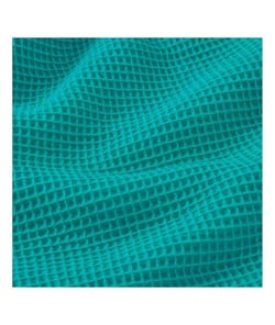 Tissu coton Nid d'Abeille de 150 cm de largeur Tourmaline Bleu vendu par 50 cm