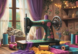 Puzzle 1000 pièces - Mon Atelier De Couture - Trefl