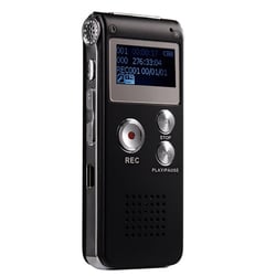 Dictaphone Professionnel USB Avec Enregistreur Vocal, Lecteur MP3 WAV et Fonction VAR