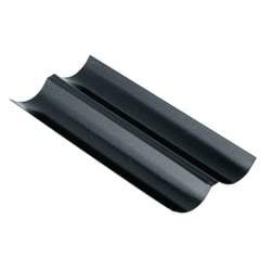 Plaque 2 baguettes - antiadhérent Obsidian - 380 x 160 mm