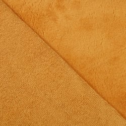 Tissu Micro Éponge Bambou Jaune curry