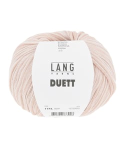 Fil à crocheter 100% Coton DUETT - Lang Yarns 09 Rose