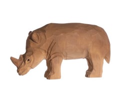 Figurine Rhinocéros en bois - Wudimals