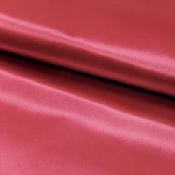 Tissu Satin uni Rose fuchsia x1m
