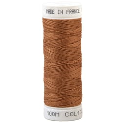 Fil à coudre polyester 100m made in France - vieil or 172