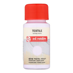 Peinture pour textile - violet pastel - Talens Art Creation - 50ml