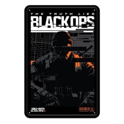 Call of Duty : Black Ops 6 - Panneau métal Black Ops 6 20 x 30 cm