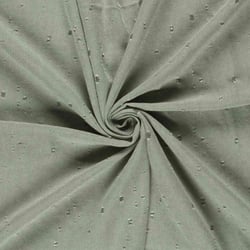 Tissu Jean Denim Adèle effet vieilli sur fond Vert olive