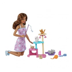 poupee Barbie et ses chats - Mattel