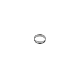 Cercle à tarte - inox - bords roulés - épaisseur 4/10ème - Ø70 mm h20 mm