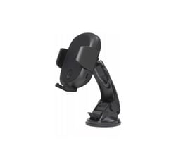 Force Power Support + Chargeur voiture induction 10-7.5W Gris foncé