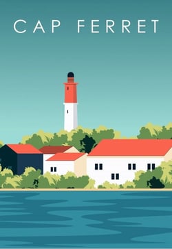 Puzzle 1000 pièces - Phare du Cap Ferret - Alipson Puzzle