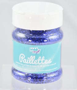 GRAND POT Paillettes  150 gr  BLEU salière