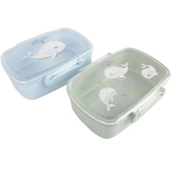 Lot de 2 lunch box Les contes de Christian la Baleine (0,75 L) Filibabba