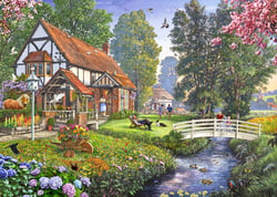 Puzzle 500 pièces - Peaceful Sunday - Bluebird Puzzle