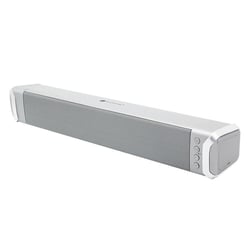 Enceinte Bluetooth Puissante 10W Autonomie 4h Support FM TF U-Disk Argent YONIS
