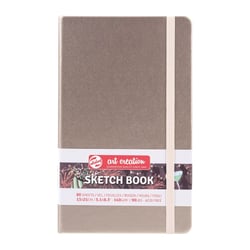 Carnet croquis 13x21cm - 80 feuilles - 140g - champagne - Royal Talens
