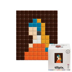 Kit mosaïque DIY pixel art - La Jeune Fille à la perle - Mini