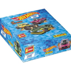 Boîte de Stickers - Hot Wheels TC - 24 pochettes - 1 carte édition limitée - 144 stickers