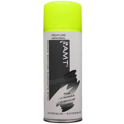 Spray de peinture jaune fluo 330ml - Amt