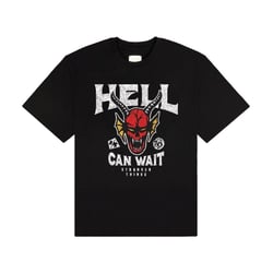 Stranger Things - T-Shirt Hell Can Wait - Taille L - Brands In