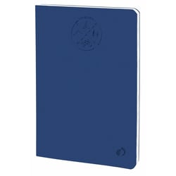 Carnet de notes - Everest - Bleu - Pages Lignées - 15x21 cm - Papier Clairefontaine blanc - Fabrication française -  Quo Vadis