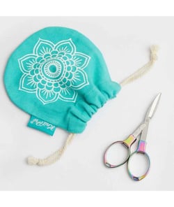 Ciseaux pliants Arc-en-Ciel - The Mindful - Knitpro Bleu