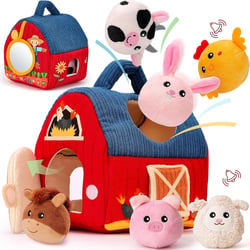 Peluches d'animaux de la ferme-Jeux amusants-Hahaland