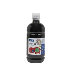 Bouteille peinture au doigt 500 ml noir