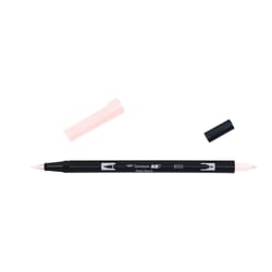 Lot de 6 feutres pinceaux double pointe - TOMBOW - Rose bébé 800 - ABT Dual Brush Pen