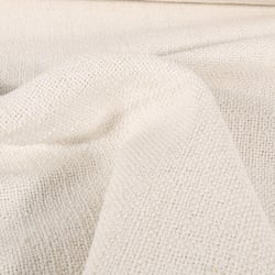 Tissu d'ameublement Normandie uni Ecru