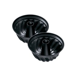 Ensemble de 2 Moules à kouglof 22 cm Zenker Black Metallic