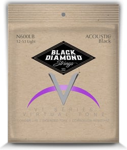 Black Diamond® Phosphore Bronze Black Coated 12/53