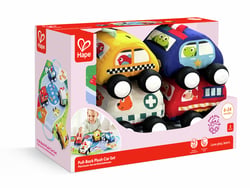 Jeu d'éveil Voitures à rétrofriction et circuit lavables - Hape