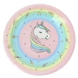 10 Assiettes Licorne