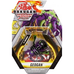 Bakugan geogan rising : swarmer avec carte - geogan noir - saison 3 - spin master 20136872